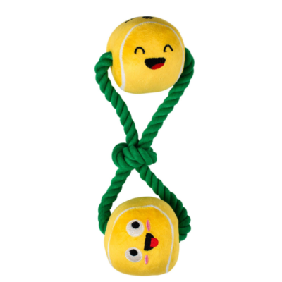 Game, Set, Match Plush Squeaky Dog Toy
