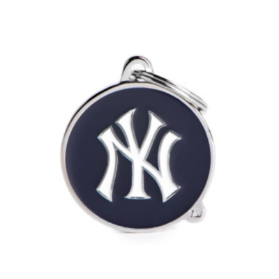Yankees Dog Custom Pet ID Tag