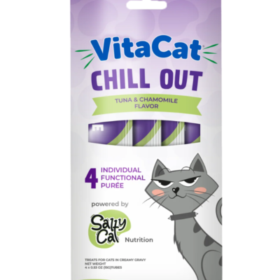 Chill Out Functional Squeeze Pouch Cat Treats