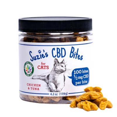 CBD Chicken & Tuna Cat Treats (1/2mg)