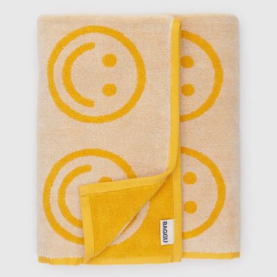 Dog Bath Towel in Happy Marigold