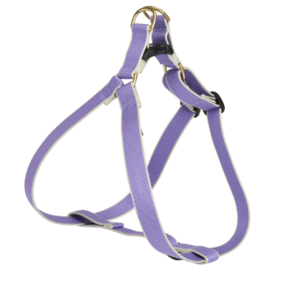 Color Market Bamboo Dog Harness in Lavender (Made in the USA)