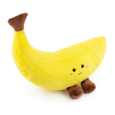 20″ Jumbo Banana with Squeaker & Crinkle Dog Toy