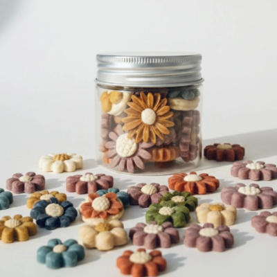 Goat Milk Blossom Bites Dog and Cat Treats