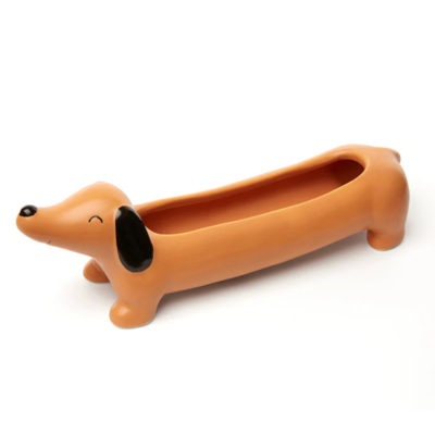 Daisy the Dachshund Planter