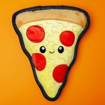 Zaza the Pizza Squeaky Dog Toy