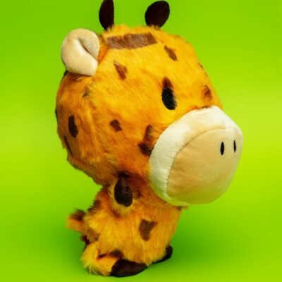 Tallulah the Giraffe Squeaky Ball Plush Dog Toy