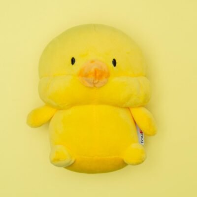 Chick Marshmallow Squisher Squeaky Plush Dog Toy