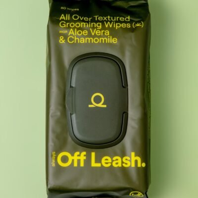 All Over Textured Dog Grooming Wipes