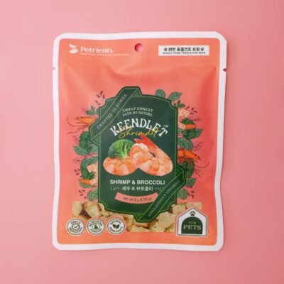 Freeze-Dried Shrimp & Broccoli Treats for Dogs & Cats