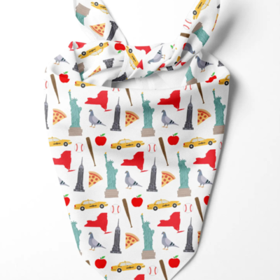 New York City Dog Bandana (Made in the USA)